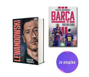 (Wysyłka ok. 10.10.) Barca. Burzliwa dekada + Robert Lewandowski (2x książka)