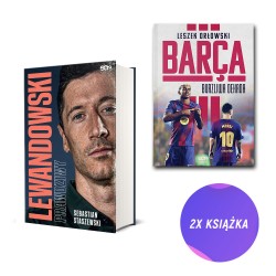 (Wysyłka ok. 10.10.) Barca. Burzliwa dekada + Robert Lewandowski (2x książka)