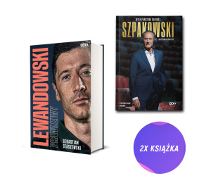 Wita państwa Dariusz Szpakowski (miękka oprawa) + Robert Lewandowski (2x książka)