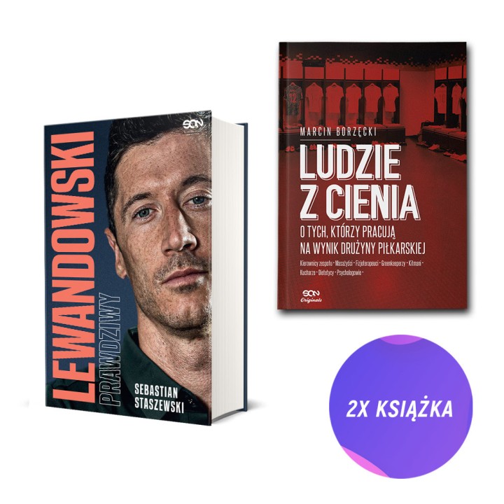  Wita państwa Dariusz Szpakowski (miękka oprawa) + Robert Lewandowski (2x książka)