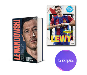 Robert Lewandowski. Prawdziwy + Lewy. Chłopak, który zachwycił świat (2x książka + karta)