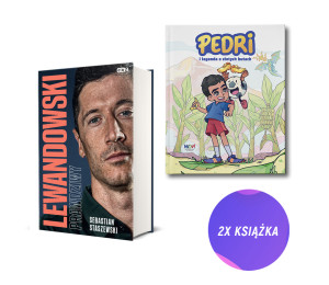(Wysyłka ok. 7.11.) Lewandowski. Prawdziwy + Pedri i legenda o złotych butach (2x książka)