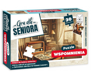 Gra dla Seniora. Puzzle Wspomnienia