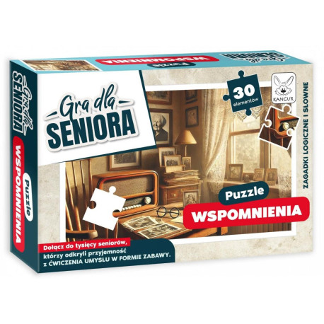 Gra dla Seniora. Puzzle Wspomnienia