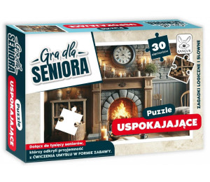 Gra dla Seniora. Puzzle Uspokajające