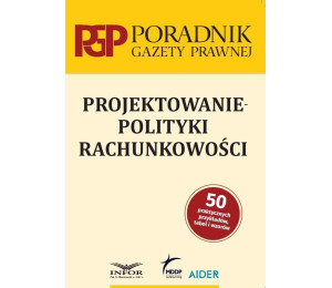 Projektowanie polityki rachunkowości
