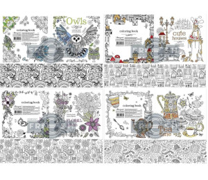 Kolorowanka antystresowa 200/200/12K FRESH