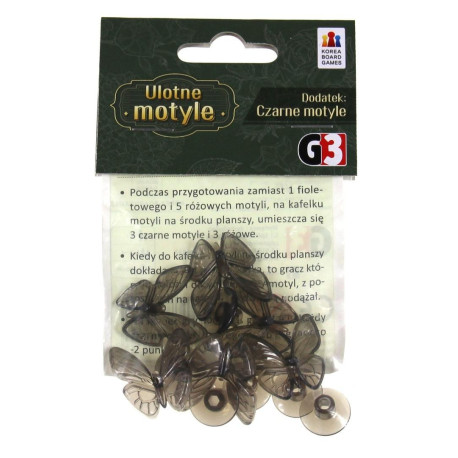 Ulotne motyle: dodatek Czarne motyle