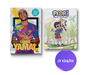 Lamine Yamal. Złota nadzieja futbolu + Lamine Yamal. Historia chłopca, który marzył o Camp Nou (2x książka)
