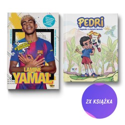 Lamine Yamal. Złota nadzieja futbolu + Lamine Yamal. Historia chłopca, który marzył o Camp Nou (2x książka)