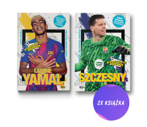 Lamine Yamal. Złota nadzieja futbolu + Pedri i legenda o złotych butach (2x książka)