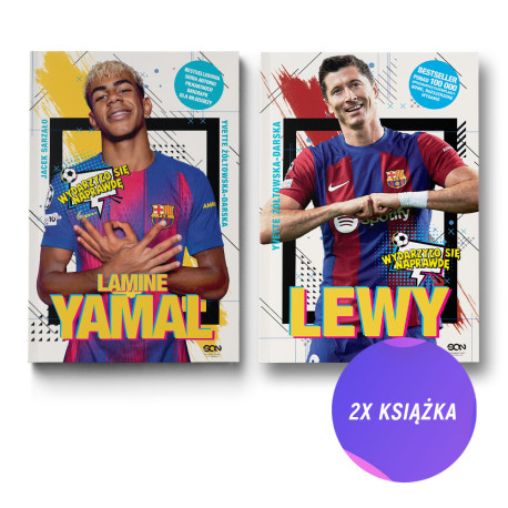  Lamine Yamal. Złota nadzieja futbolu + Szczęsny (2x książka + karta)