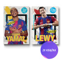 Lamine Yamal. Złota nadzieja futbolu + Lewy (2x książka + karta)