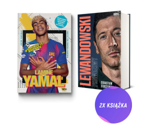  Lamine Yamal. Złota nadzieja futbolu + Lewandowski. Prawdziwy (2x książka)