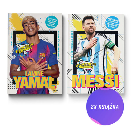  Lamine Yamal. Złota nadzieja futbolu + Szczęsny (2x książka + karta)
