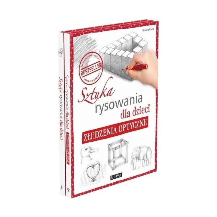 Pakiet: Sztuka rysowania dla dzieci / Złudzenia...