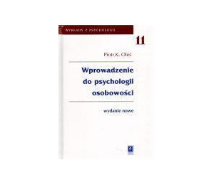 Wprowadzenie do psychologii osobowości