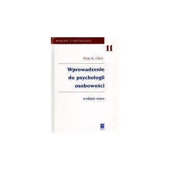 Wprowadzenie do psychologii osobowości