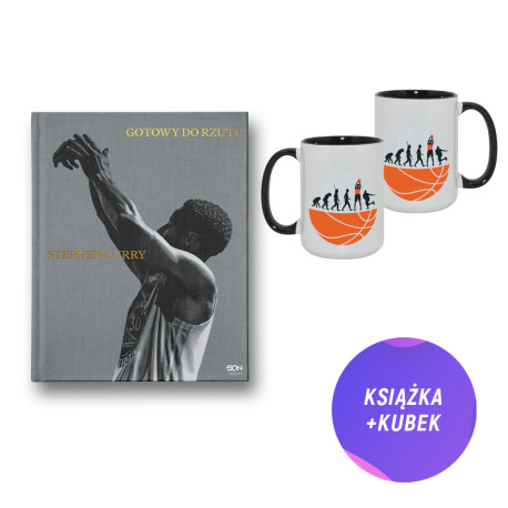 Stephen Curry. Gotowy do rzutu (książka + kubek koszykarski 450ml dla fana NBA Basketball ewolucja)
