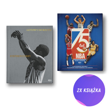 Stephen Curry. Gotowy do rzutu + Carmelo Anthony (2x książka + zakładka gratis)