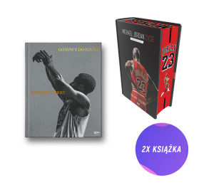  Stephen Curry. Gotowy do rzutu + Michael Jordan - barwione brzegi (2x książka)