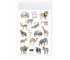 Tatuaże zmywalne Zwierzęta Afryki