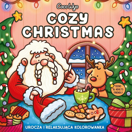 Cozy Christmas Urocza i relaksująca kolorowanka