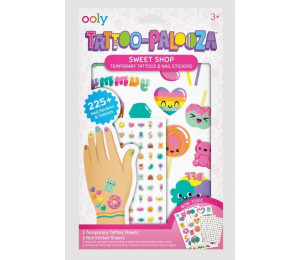 Tatuaże Zmywalne + Naklejki na Paznokcie