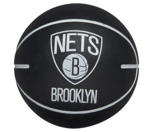 Piłka Wilson NBA Dribbler Brooklyn Nets Mini Ball WTB1100PDQBRO