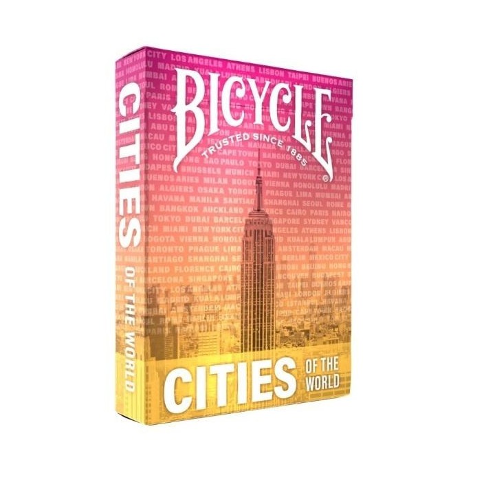Karty Cities of the World BICYCLE
