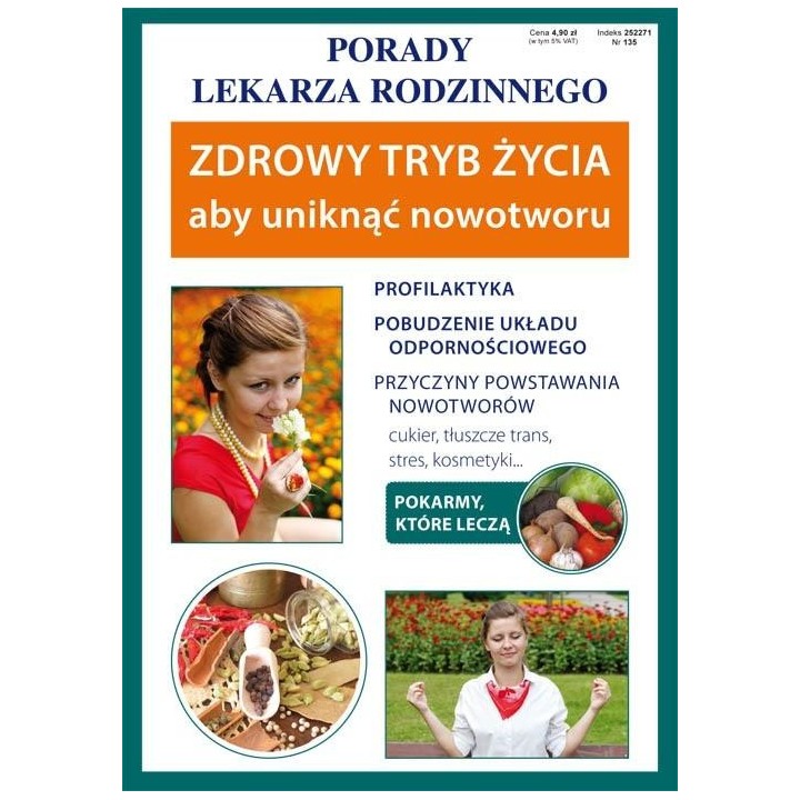 Zdrowy tryb życia, aby uniknąć nowotworu . Porady