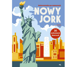 Nowy Jork. Kolorowanka po numerach
