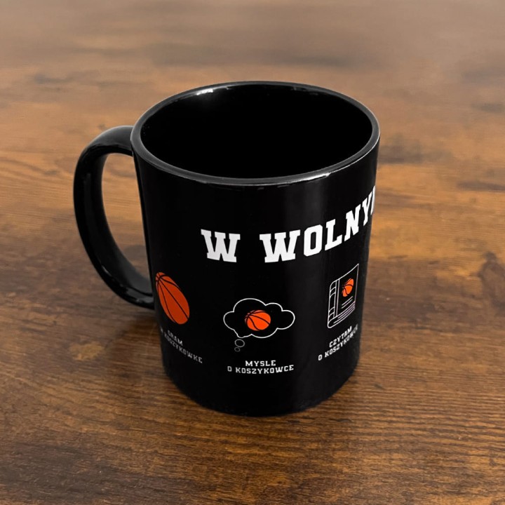 Kubek koszykarski  (330 ml) W wolnym czasie koszykówka