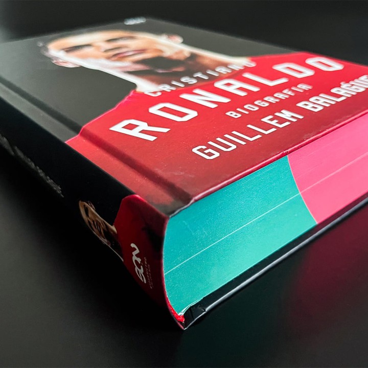 Książka sportowa Cristiano Ronaldo. Biografia.