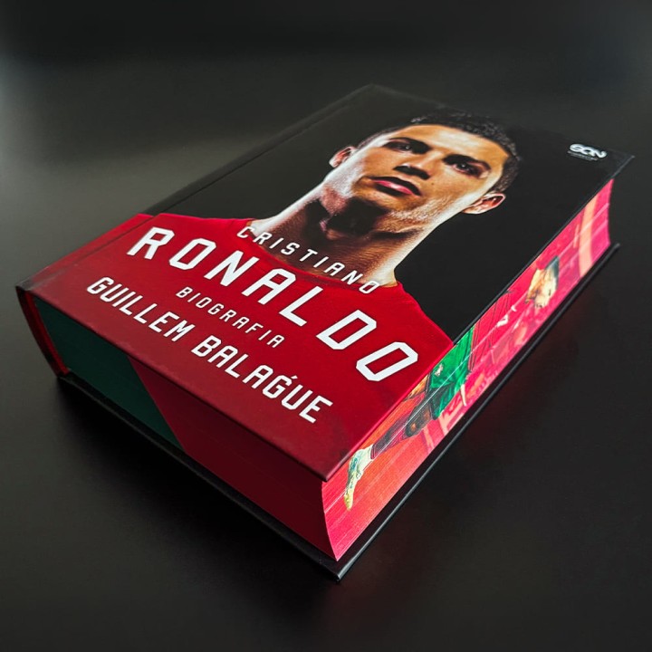 Książka sportowa Cristiano Ronaldo. Biografia.