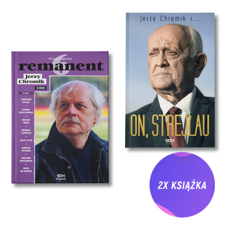  SQN Originals: Remanent 6. Proza ligowa + On, Strejlau (2x książka)