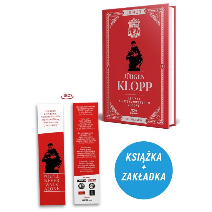 Pakiet: SQN Originals: Jurgen Klopp. Zapiski z mistrzowskiego sezonu (zakładka gratis)