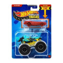 Hot Wheels Monster Trucks Pojazd 1:64 + Autko