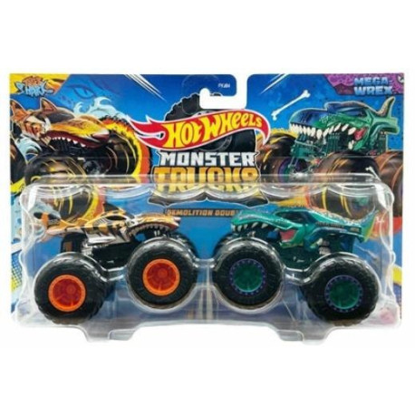 Hot Wheels Monster Trucks Pojazd 1:64 + Autko