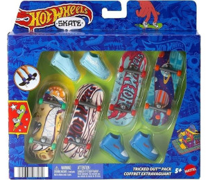 Hot Wheels Skate Deskorolka 4-pak + buty
