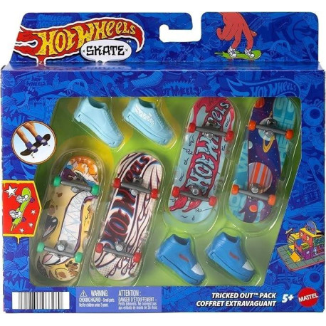 Hot Wheels Skate Deskorolka 4-pak + buty