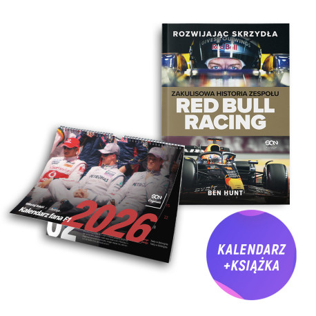Rozwijając skrzydła (książka + kubek F1 czarny) Zakulisowa historia zespołu Red Bull Racing