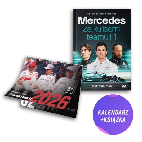 Mercedes. Za kulisami teamu F1 (książka + kubek F1 tabela 330ml)