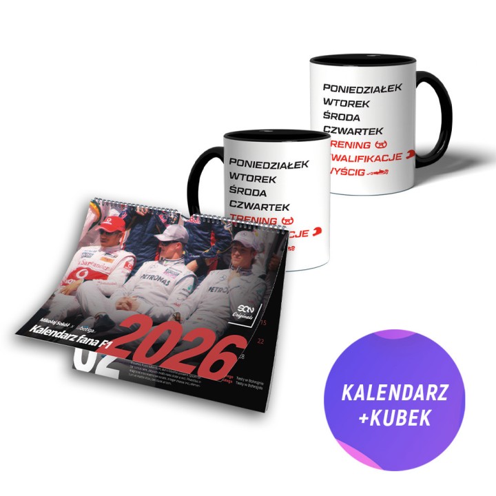 Mercedes. Za kulisami teamu F1 (książka + kubek 330ml tydzień fana F1)