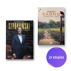 Wita państwa Dariusz Szpakowski (miękka oprawa) + Równo z trawą (2x książka)