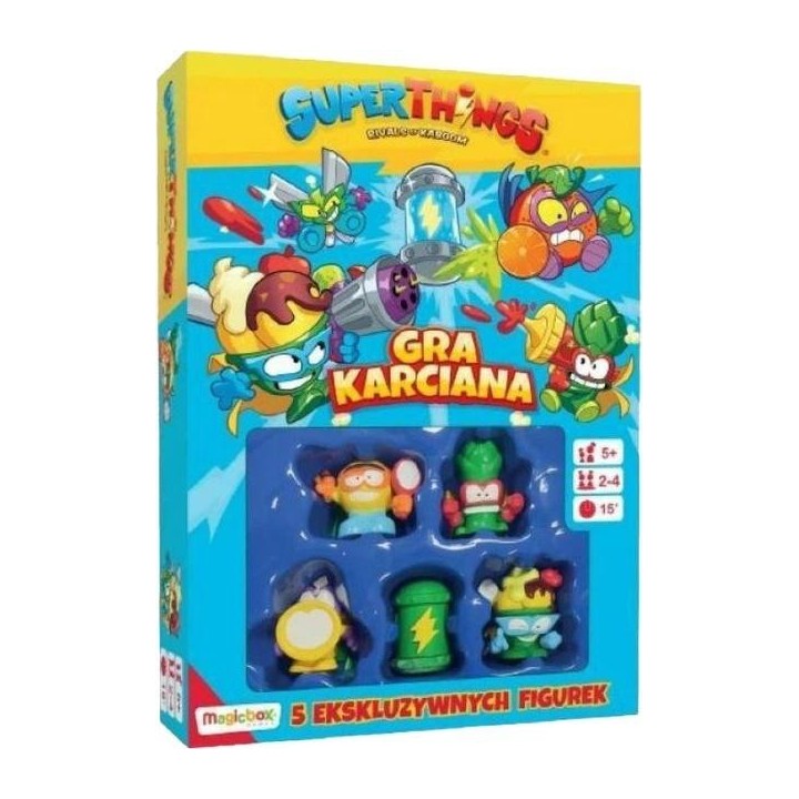 Superthings gra karciana 5 figurek