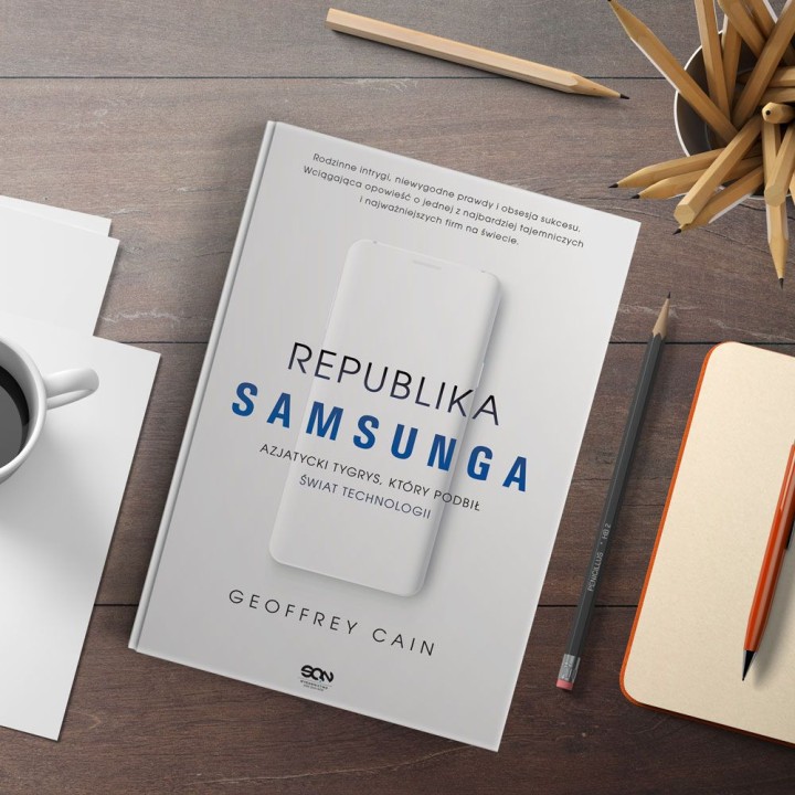 Okładka książki Republika Samsunga. Azjatycki tygrys, który podbił świat technologii w księgarni sportowej Labotiga