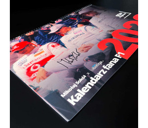 (autograf) Kalendarz F1 2026 Mikołaj Sokół SQN Originals
