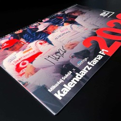 (autograf) Kalendarz F1 2026 Mikołaj Sokół SQN Originals