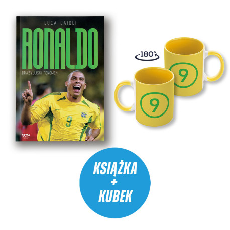 Ronaldo. Brazylijski Fenomen (książka + kubek 330 ml)
